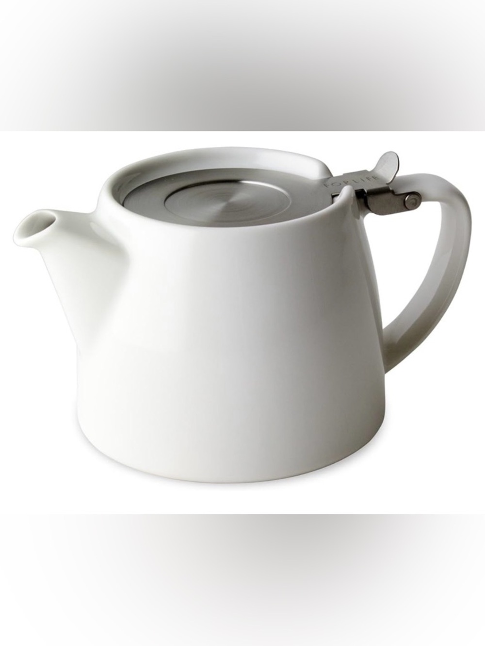 FORLIFE Stump Porcelain Teapot With Infuser